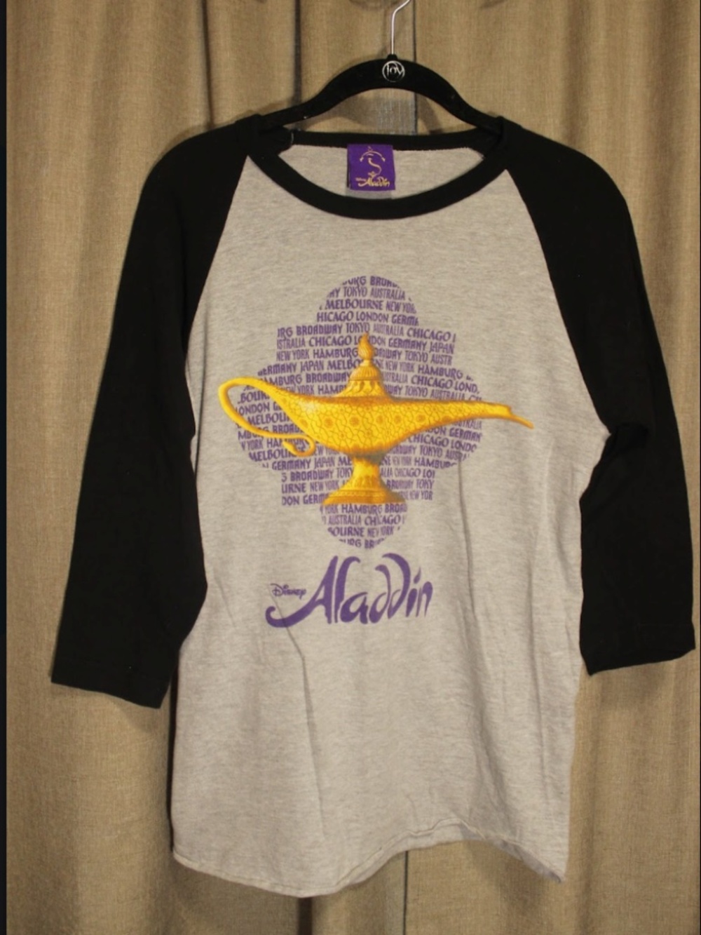 AUTOGRAPHED NYC Aladdin Broadway Tee 2018